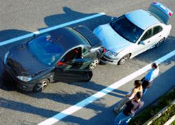 Rear end accident